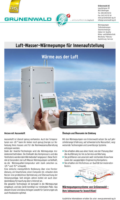 Luft-Wasser Innen