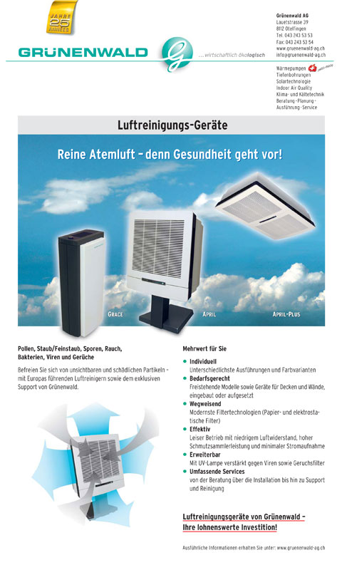 Luftreinigung