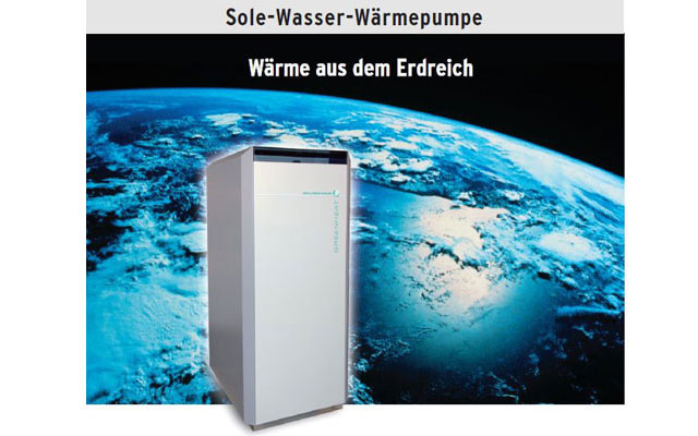 Sole-Wasser Wärmepumpe