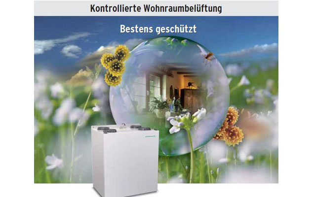 Kontrollierte Wohnraumbelüftung